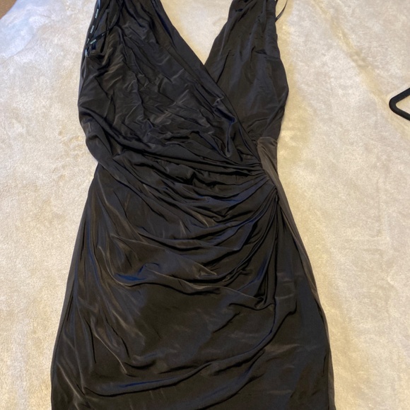 Brand new asymmetrical very sexy Natasha Marciano dress S - Picture 2 of 3